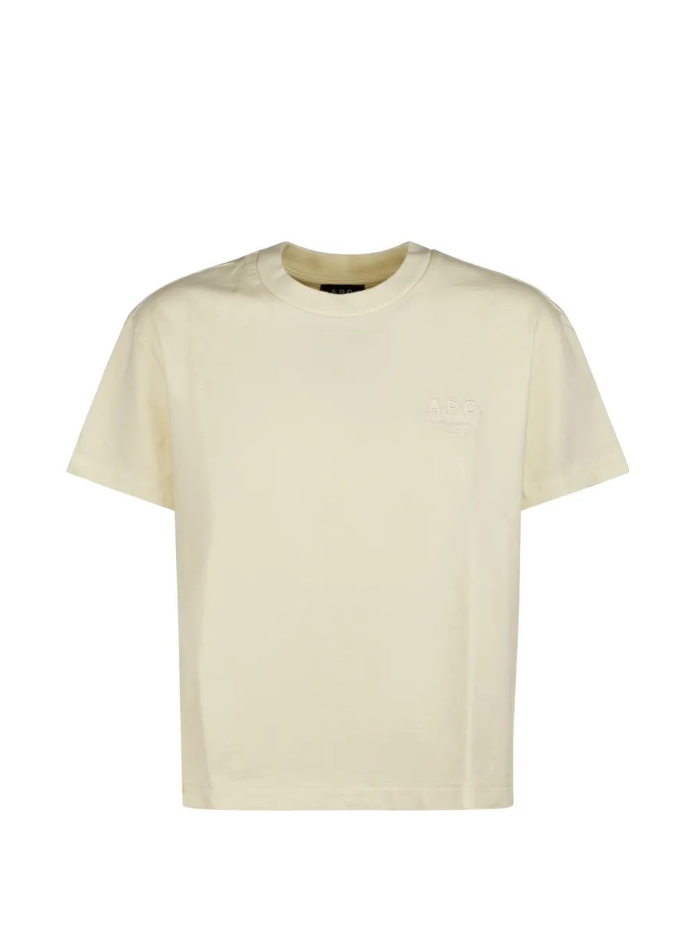 A.P.C. embroidered T-shirt - Toni neutri