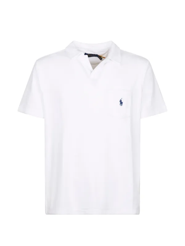 Polo Ralph Lauren Camisa Polo Com Efeito Atoalhado | Azul