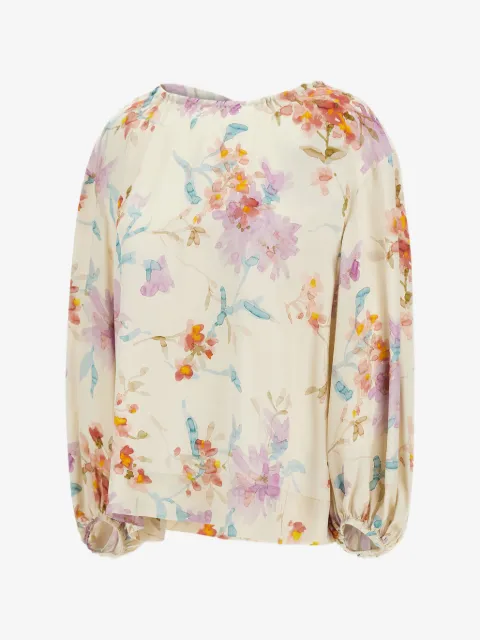 Herno floral-print blouse