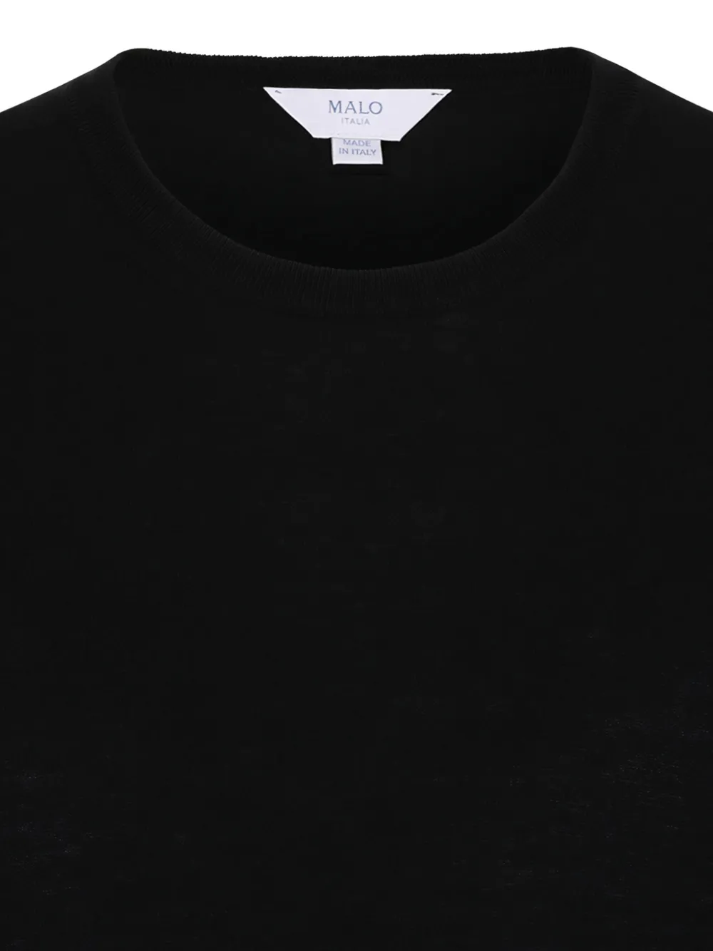 Malo T-shirt met korte mouwen Zwart