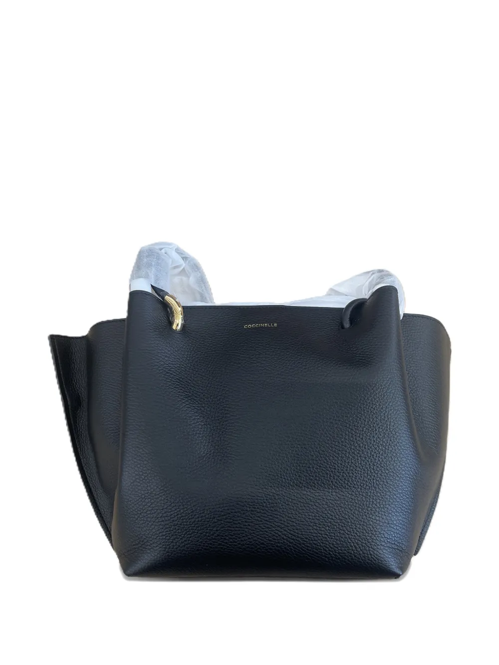 Coccinelle logo-detail tote bag - Zwart