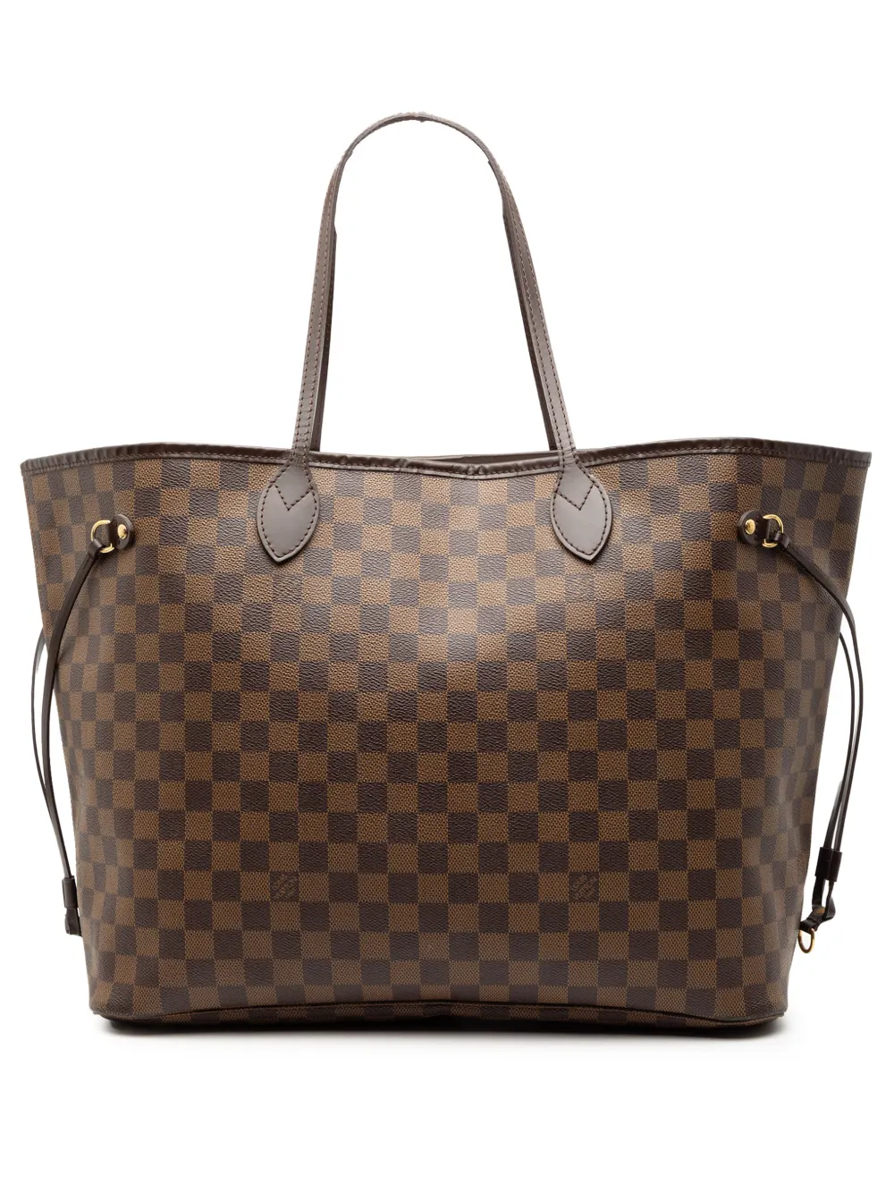 Louis Vuitton Pre-Owned 2010 Damier Ebene Neverfull GM tote bag - Marrone