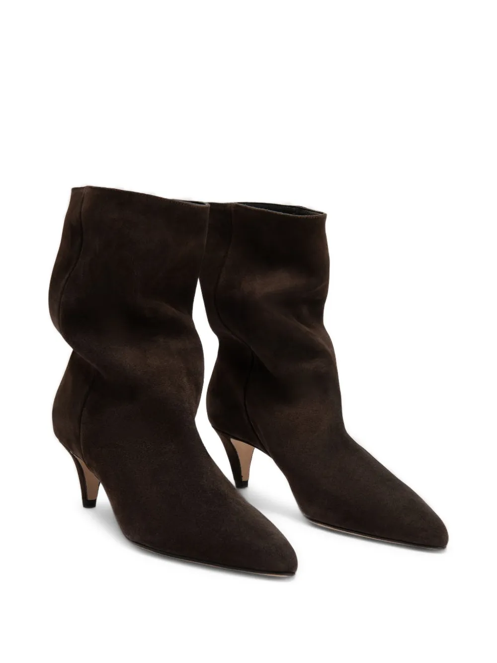 BY FAR Lysander Ristretto laarzen met puntige neus Bruin