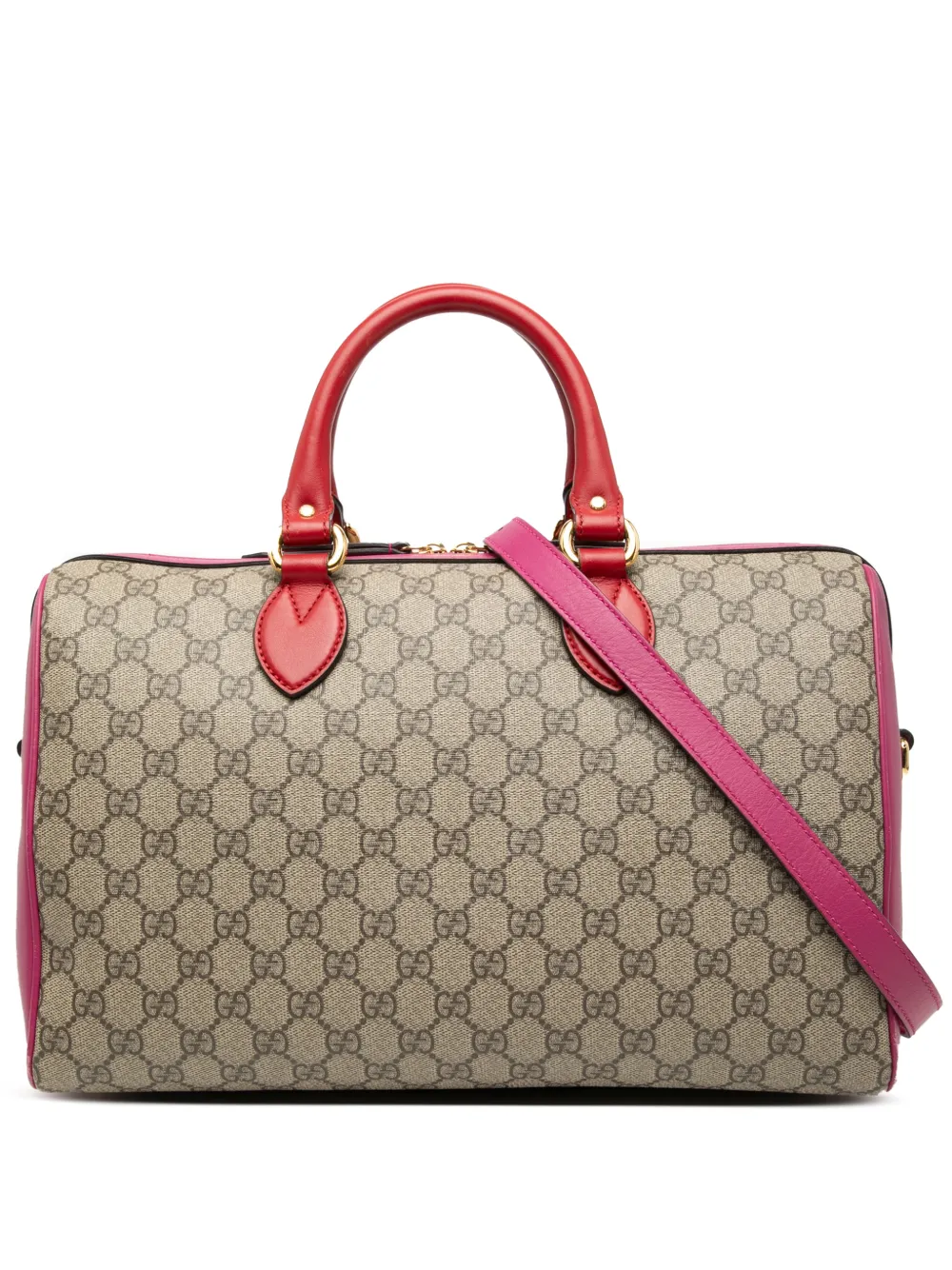 Gucci Pre-Owned 2000-2015 Medium GG Supreme satchel - Marrone