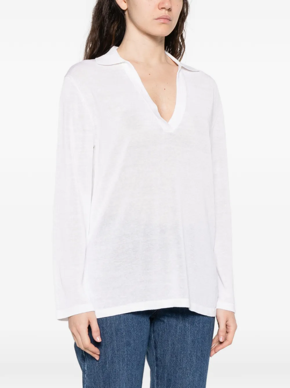 P.a.r.o.s.h. Long-sleeve T-shirt - White 