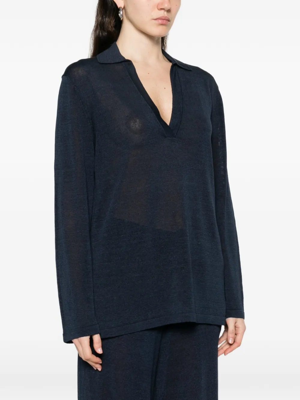  P.a.r.o.s.h. V-neck T-shirt - Blue 