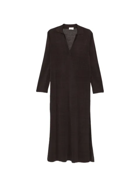 P.A.R.O.S.H. Maxi-jurk met V-hals