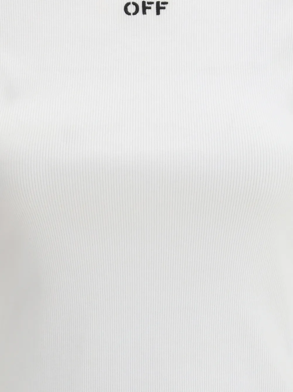 Off-White Stretchy T-shirt Wit