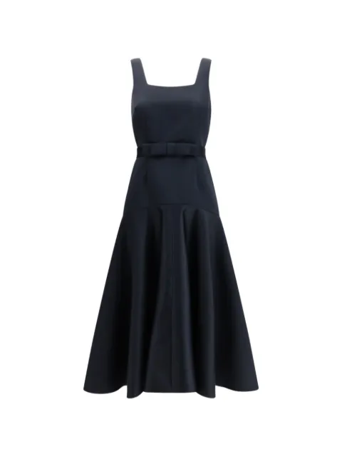 P.A.R.O.S.H. square-neck midi dress