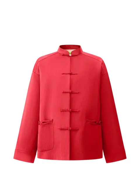 Shanghai Tang satin knot jacket