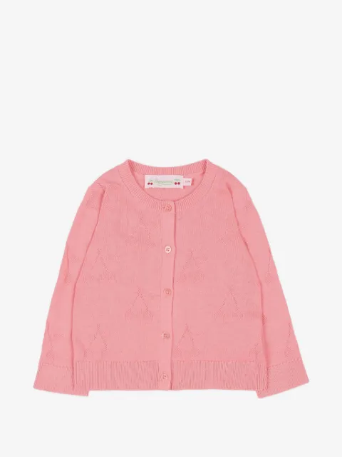 Bonpoint patterned cardigan