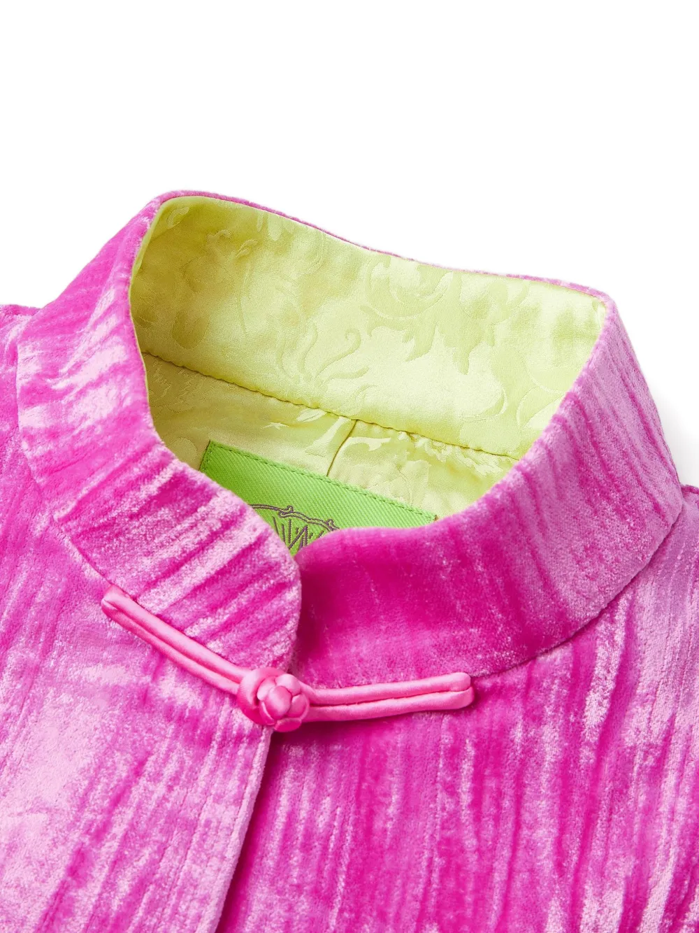  Shanghai Tang Tang Velvet Jacket - Pink 