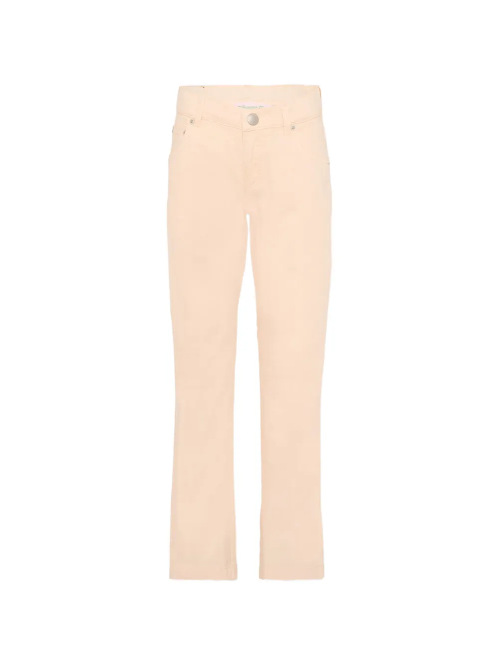 Bonpoint logo-patch trousers - Rosa