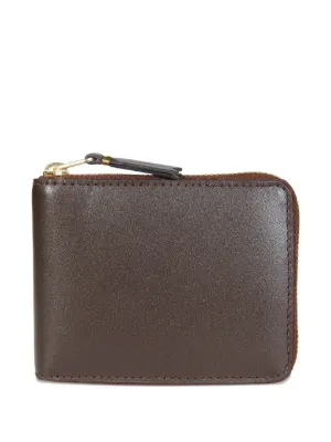 DRIES VAN NOTEN Zip Leather Wallet | Brown | FARFETCH IN