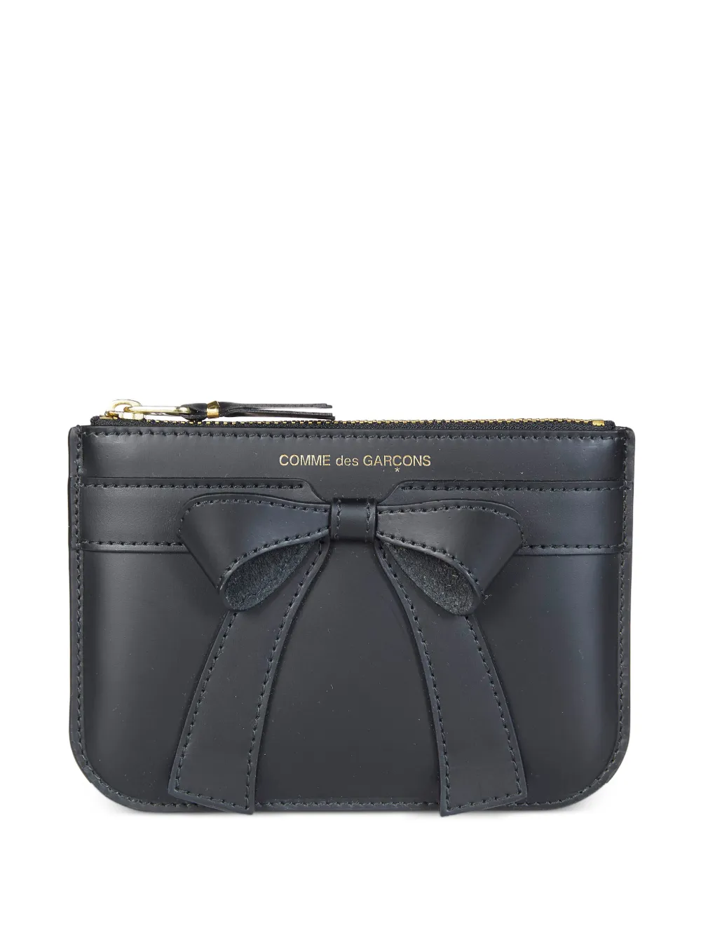 Comme Des Garçons Shirt bow-detail wallet - Nero