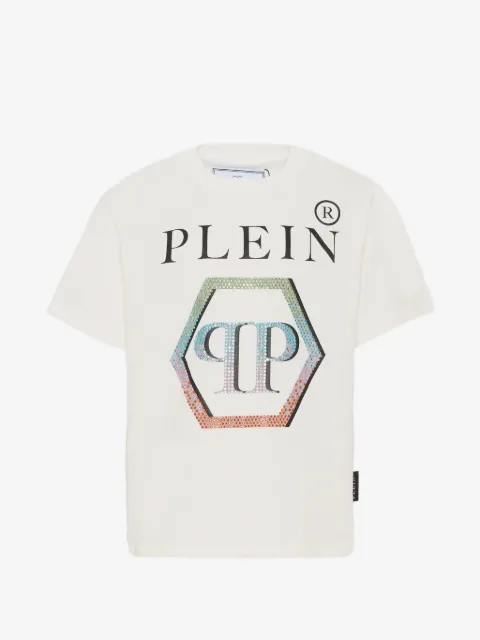 Philipp Plein Junior logo-print T-shirt