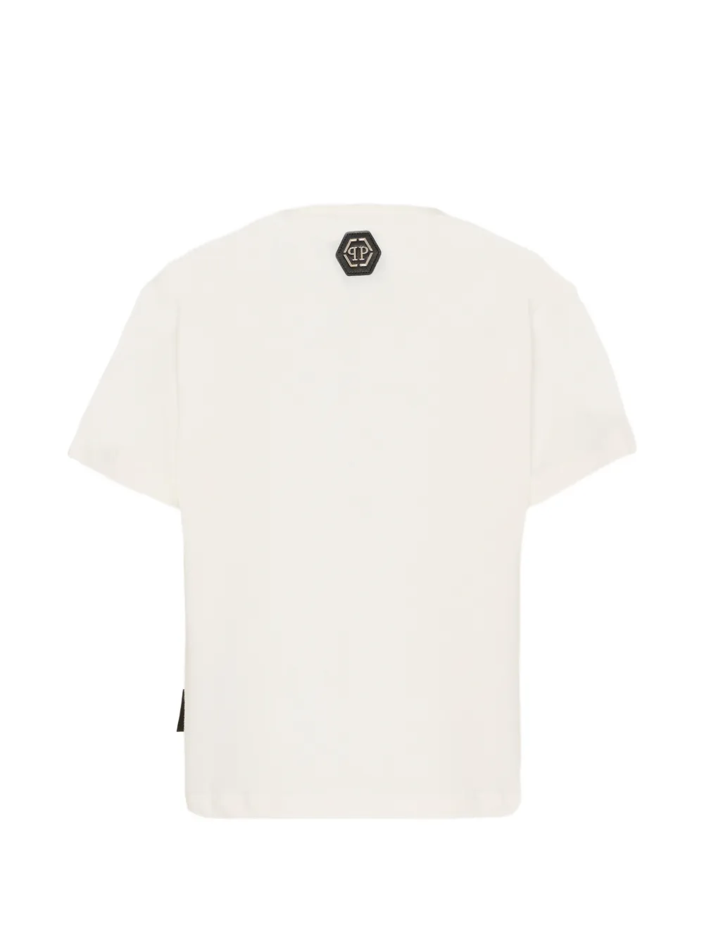  Philipp Plein Junior Logo-print T-shirt - Neutrals 