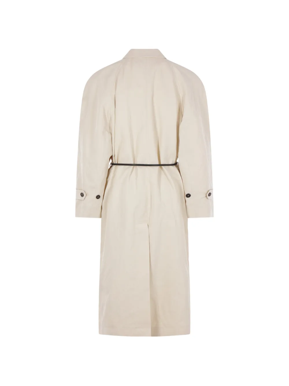  Ter Et Bantine Single-breasted Belted Coat - White 