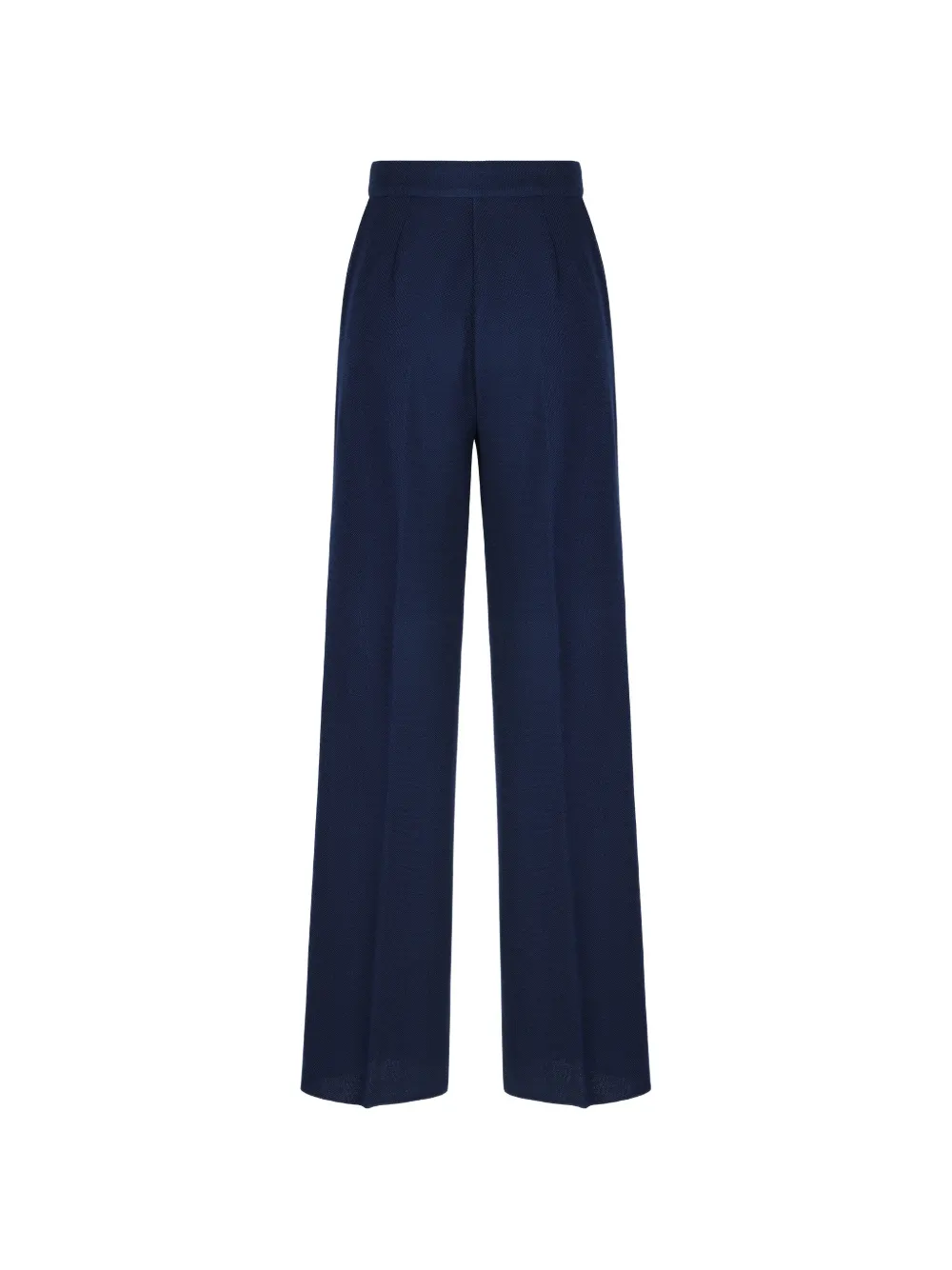 Max Mara concealed-fastening trousers - Blauw