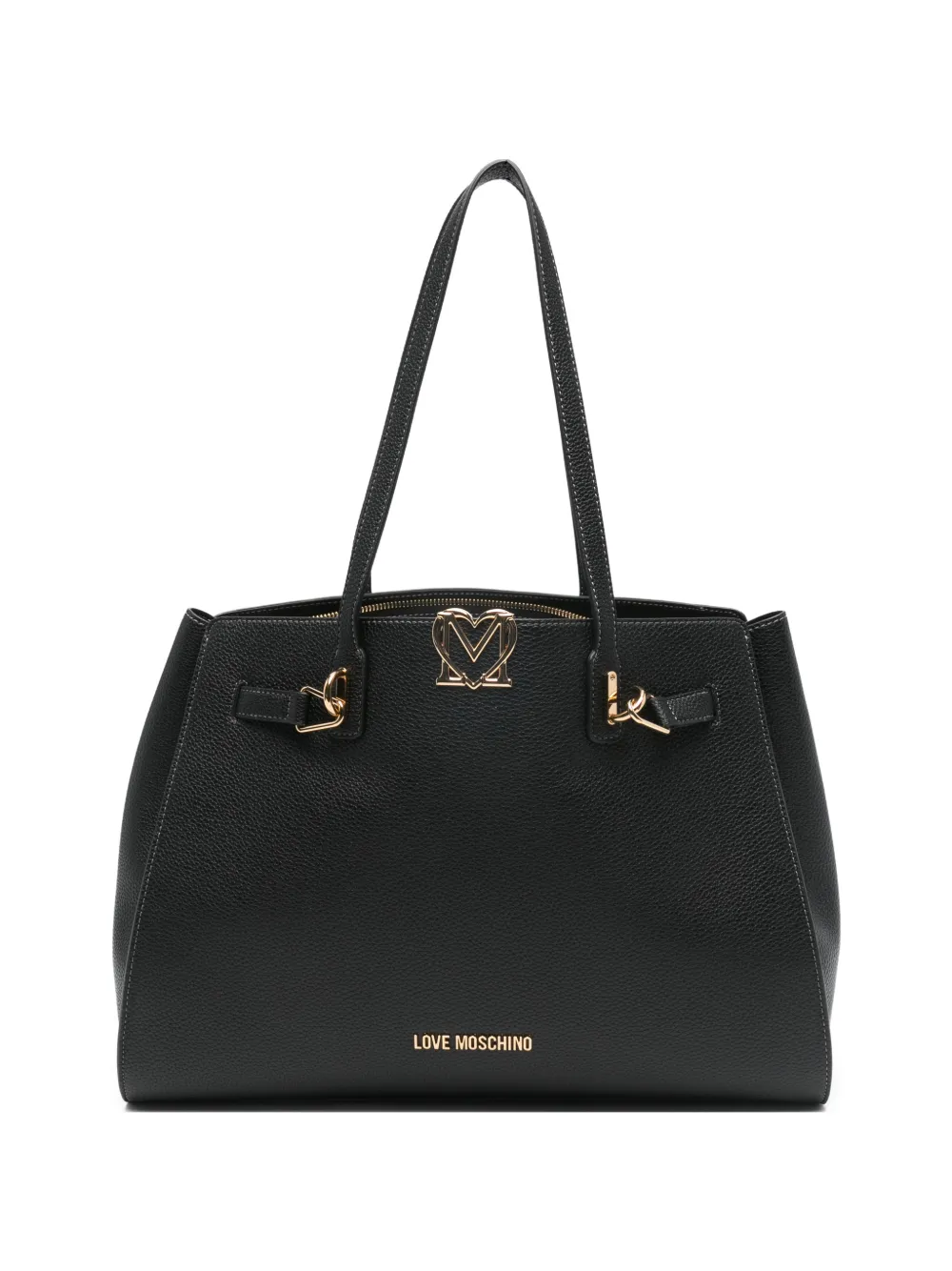 Love Moschino logo-detail tote bag - Nero