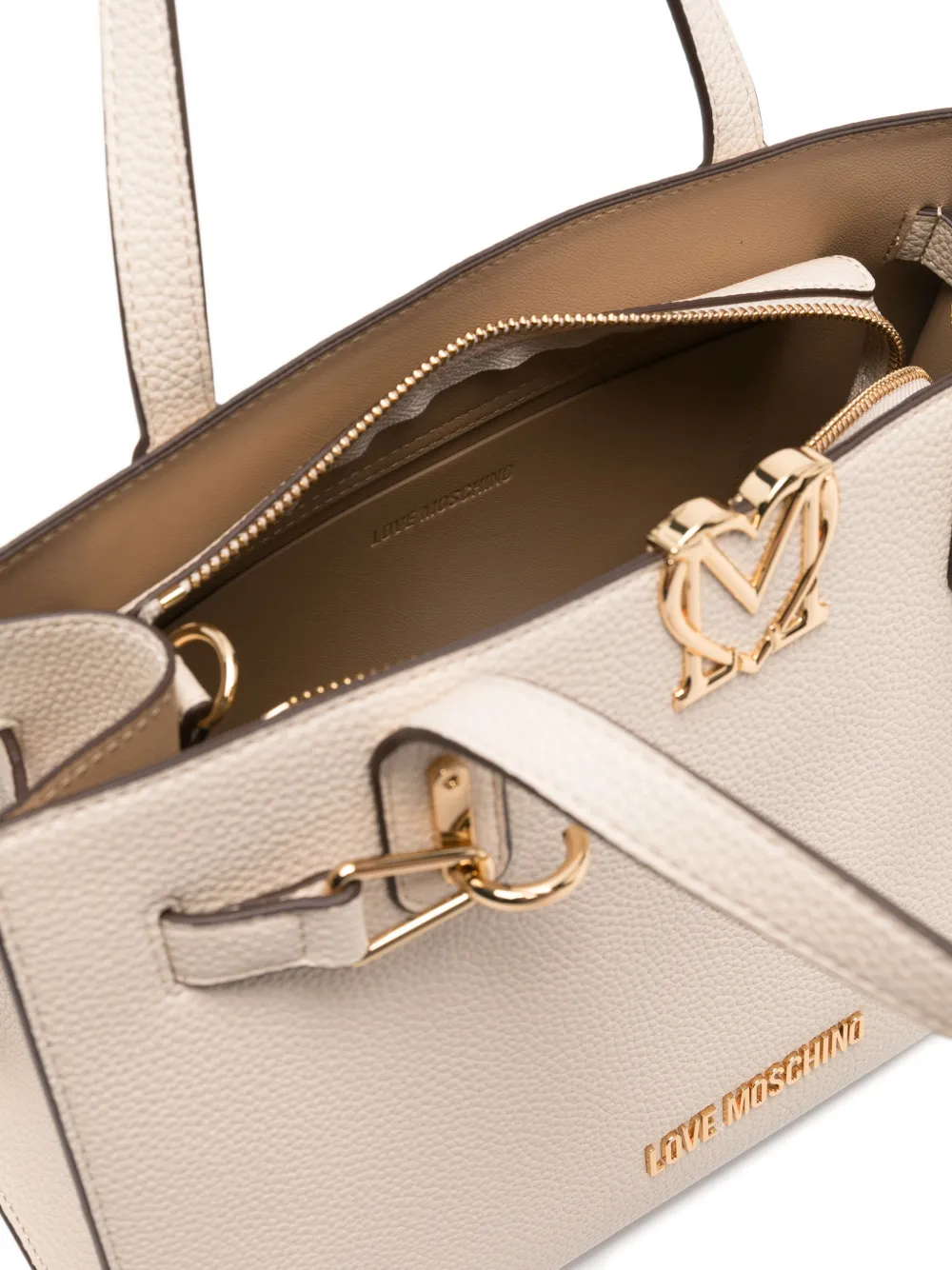 Logo-Hardware Tote Bag