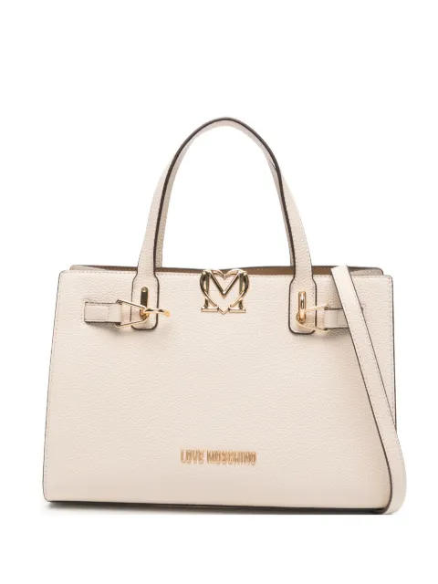 Love Moschino logo-hardware tote bag
