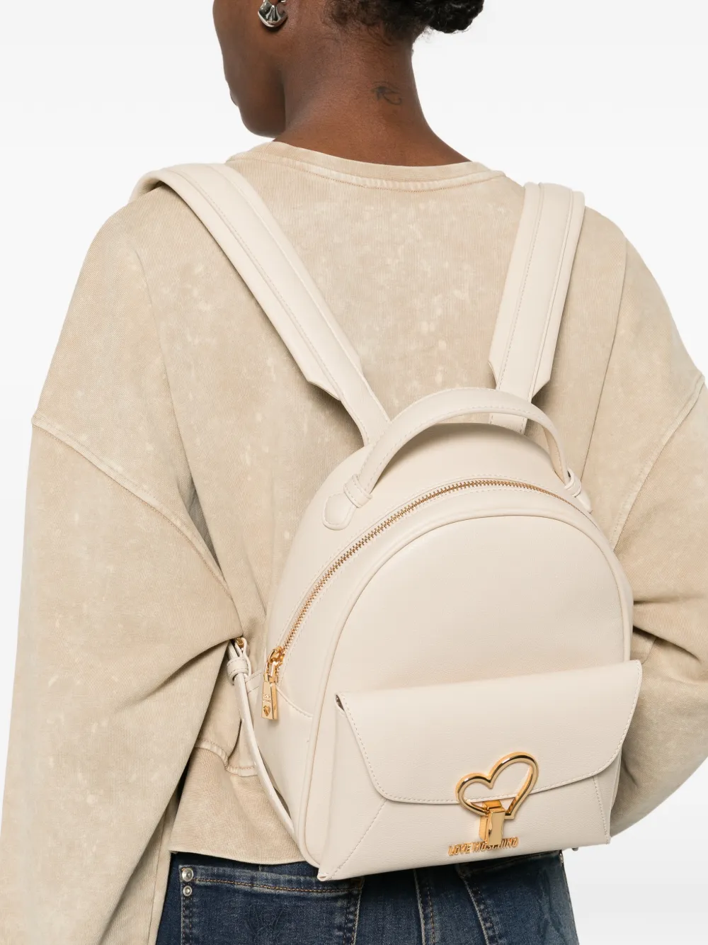 Heart-Detail Backpack