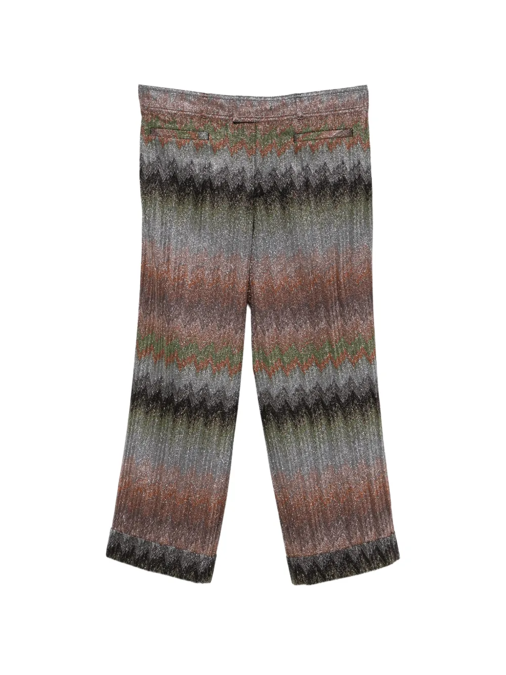 Missoni Zig-Zag trousers - Argento