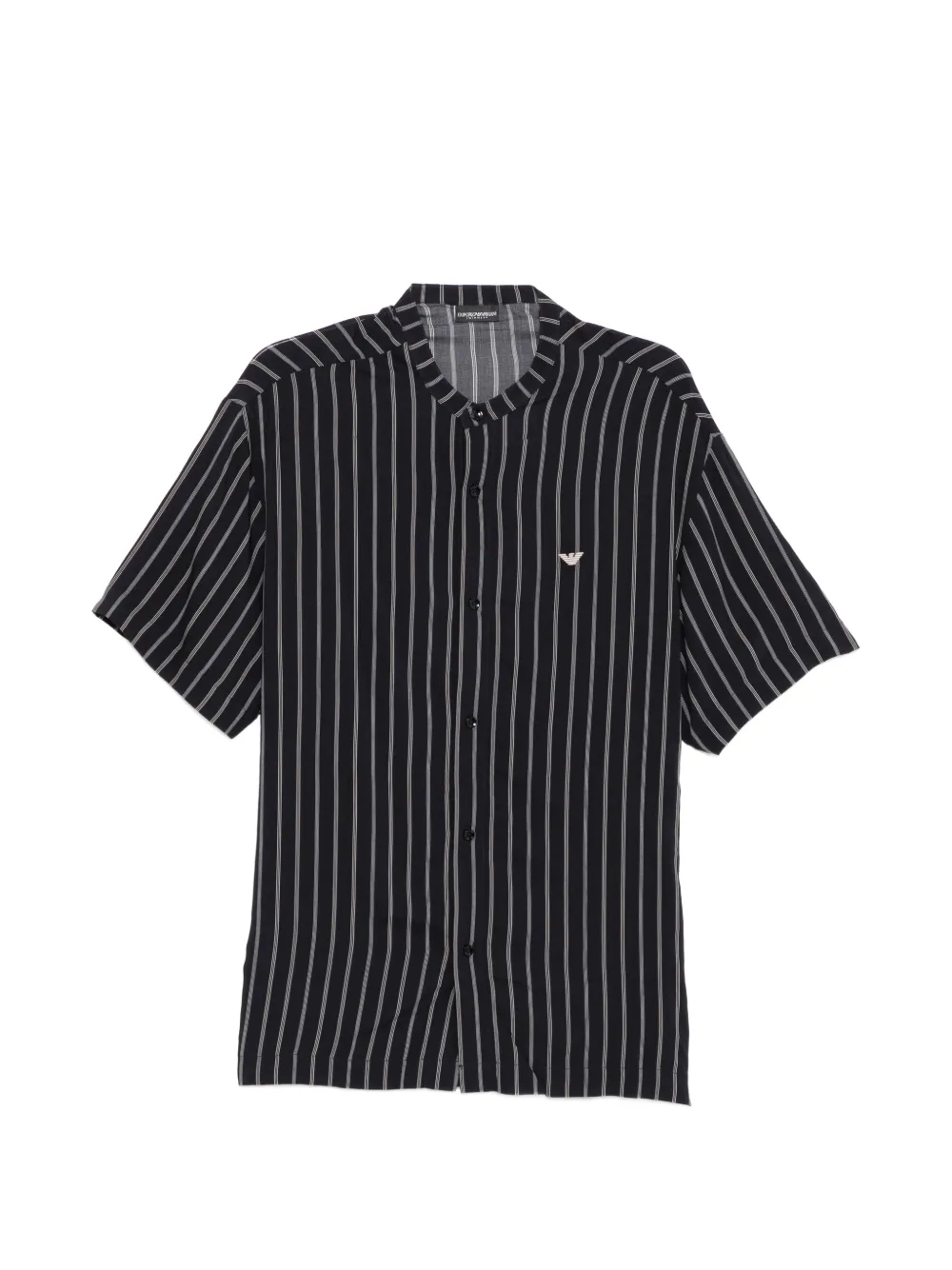 Emporio Armani Camicia con bottoni - Nero