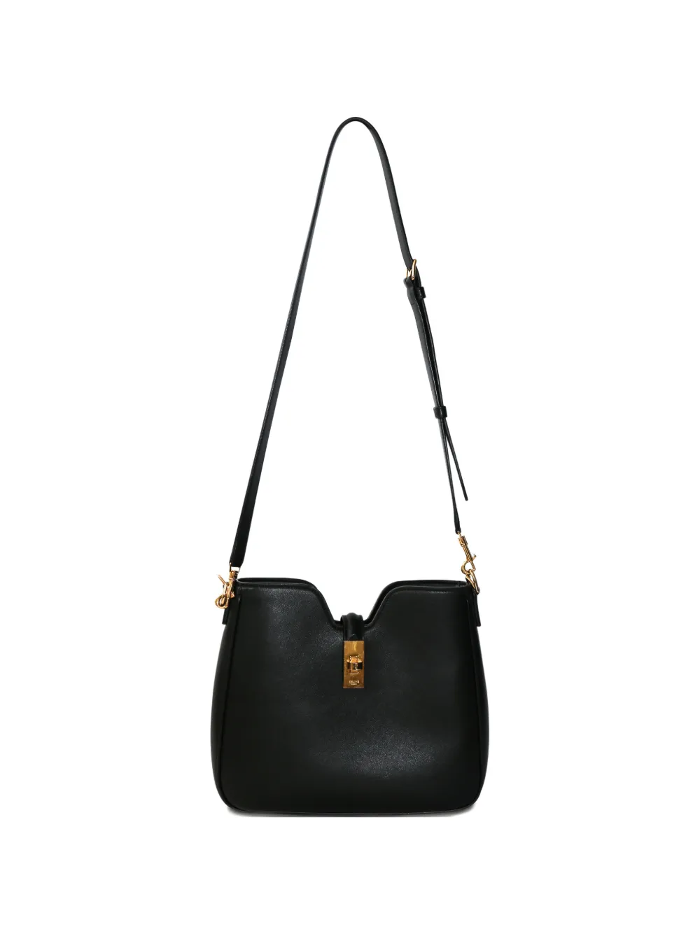Celine Pre-Owned Camille leather crossbody bag - Nero