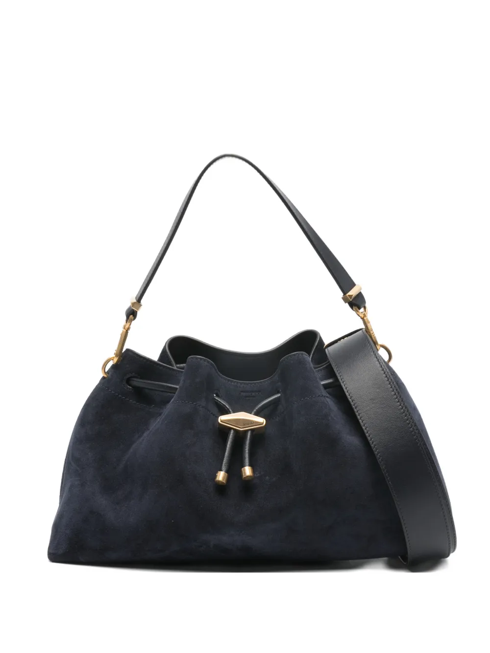Jimmy Choo medium Cinch bucket bag - Blu