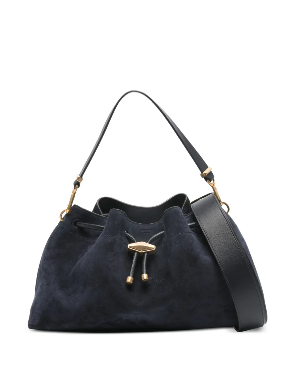 Jimmy Choo medium Cinch bucket bag - Blu