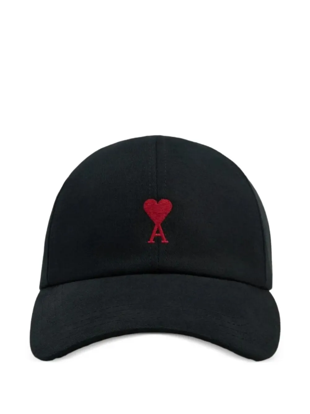 AMI Paris Ami de Coeur cotton cap - Nero