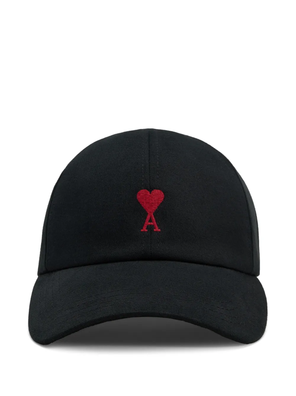 AMI Paris logo-embroidered baseball cap | Black
