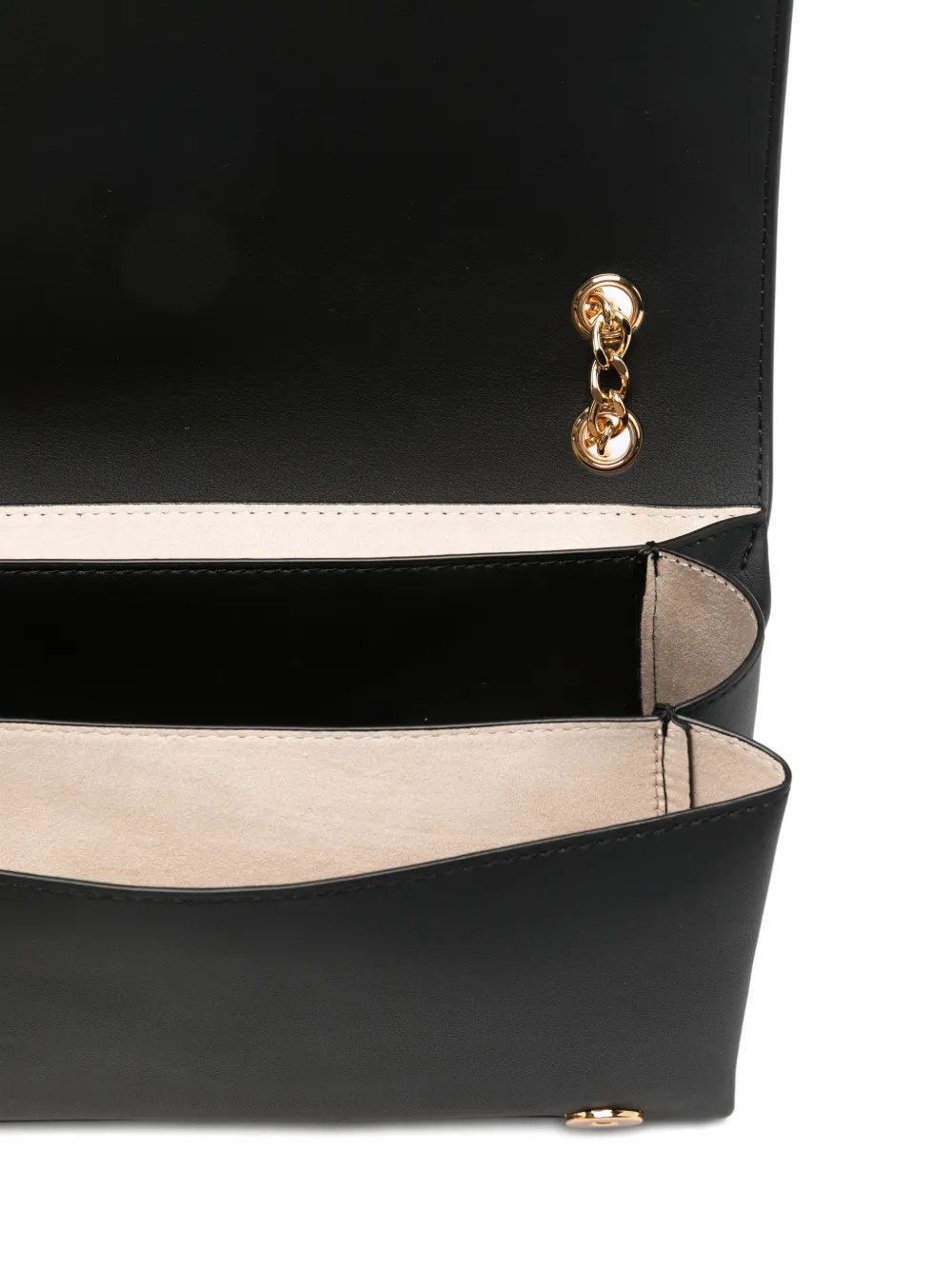 Love Moschino Schoudertas met logo Zwart