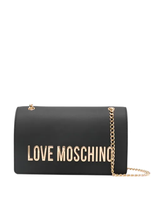 Love Moschino logo-lettering shoulder bag