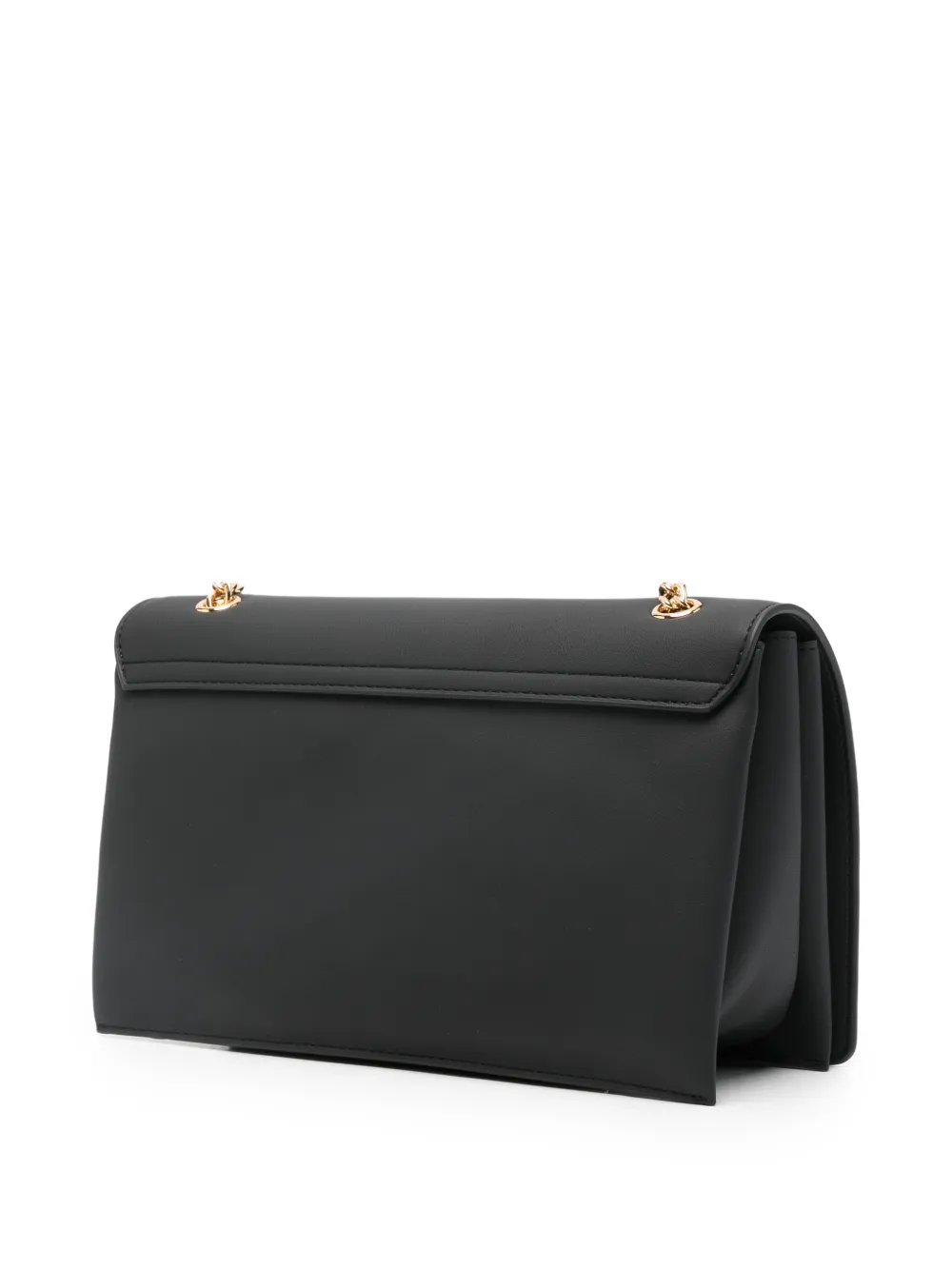Love Moschino Schoudertas met logo Zwart