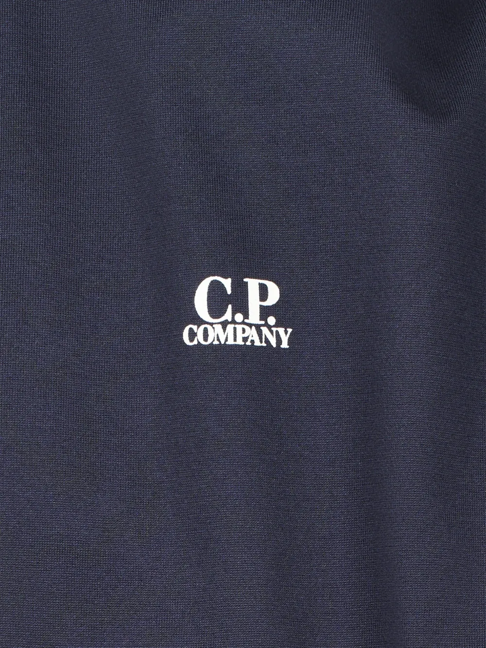 C.P. Company 70 2 Gasato gemerceriseerd jersey T-shirt met korte mouwen Blauw