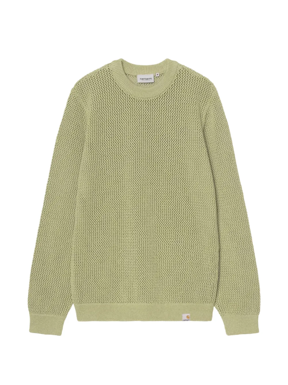 Carhartt WIP Stockton crewneck open-knit jumper - Verde