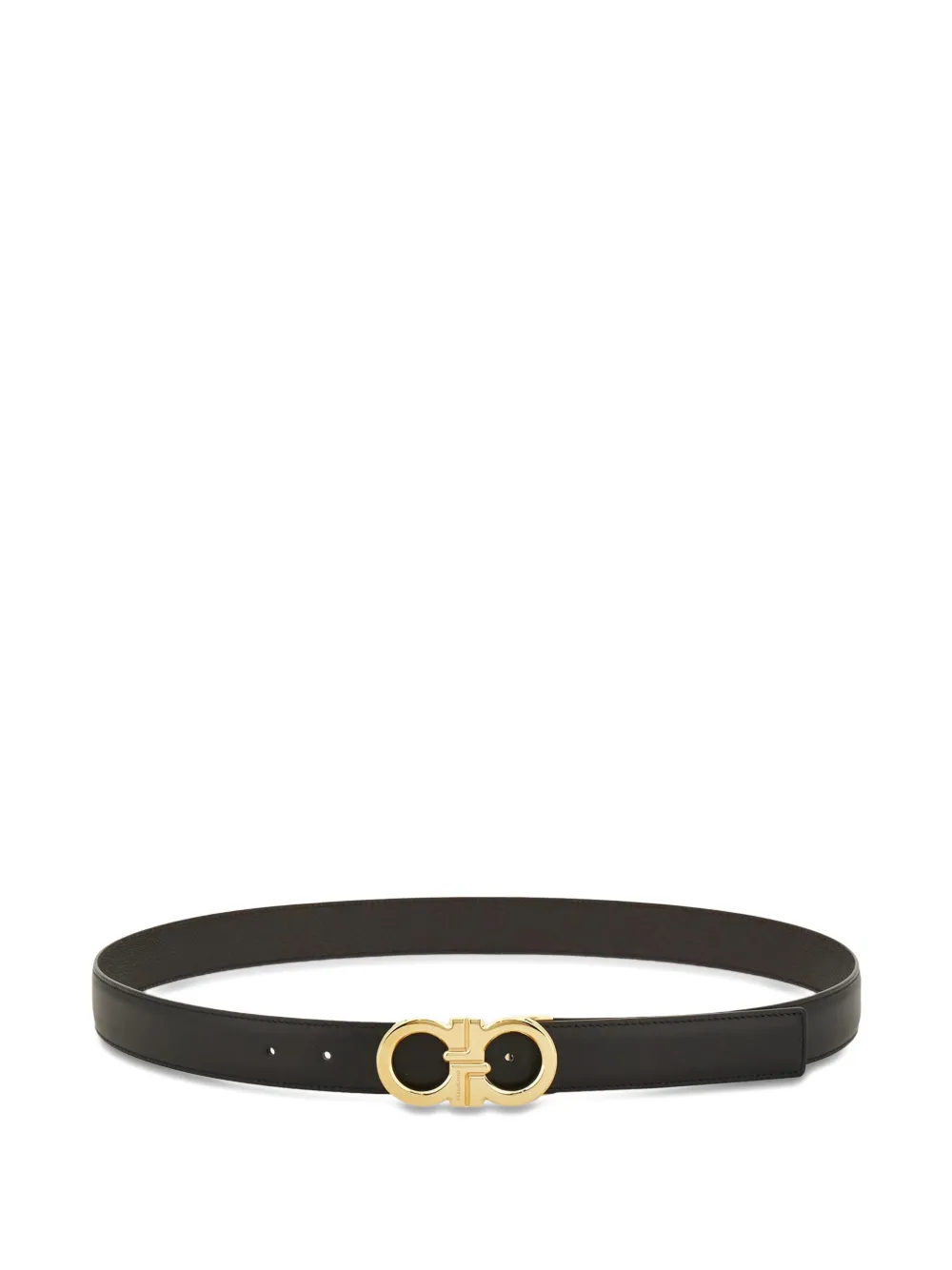 Ferragamo Gancini-buckle belt - Black