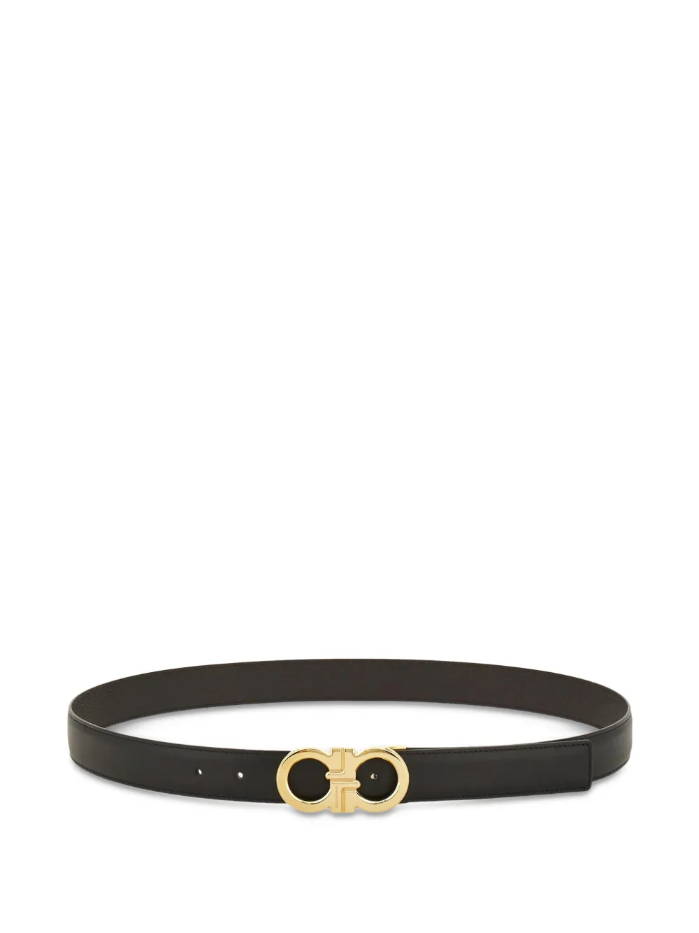 Ferragamo Gancini-buckle belt - Nero