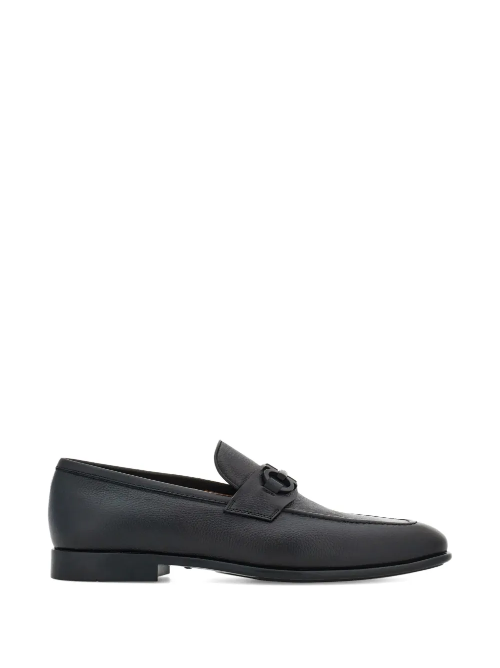 Ferragamo almond-toe loafers - Nero