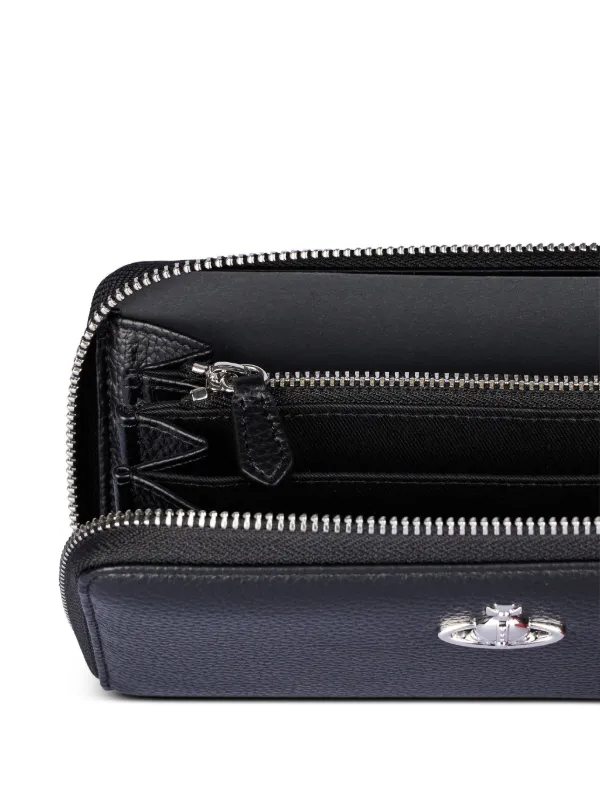 Vivienne Westwood Orb Zip Wallet | Blue | FARFETCH