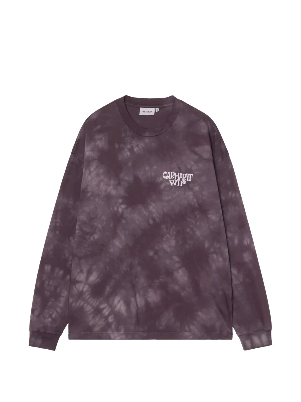 Carhartt WIP L/S Radiate tie-dye long-sleeve sweatshirt - Viola