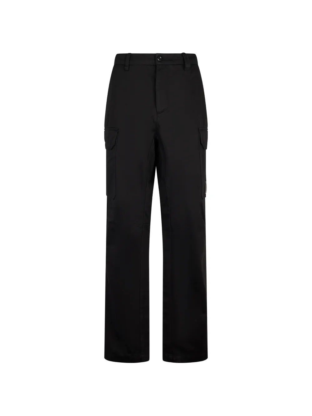 C.P. Company logo-detail cargo pants - Nero