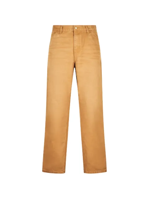 Carhartt WIP Single Knee logo-patch jeans