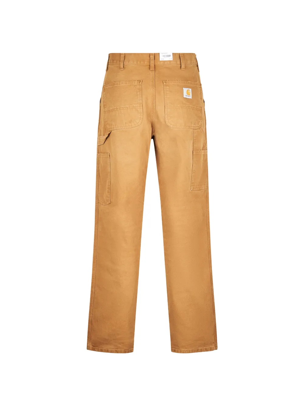 Carhartt WIP Single Knee jeans met logopatch Beige