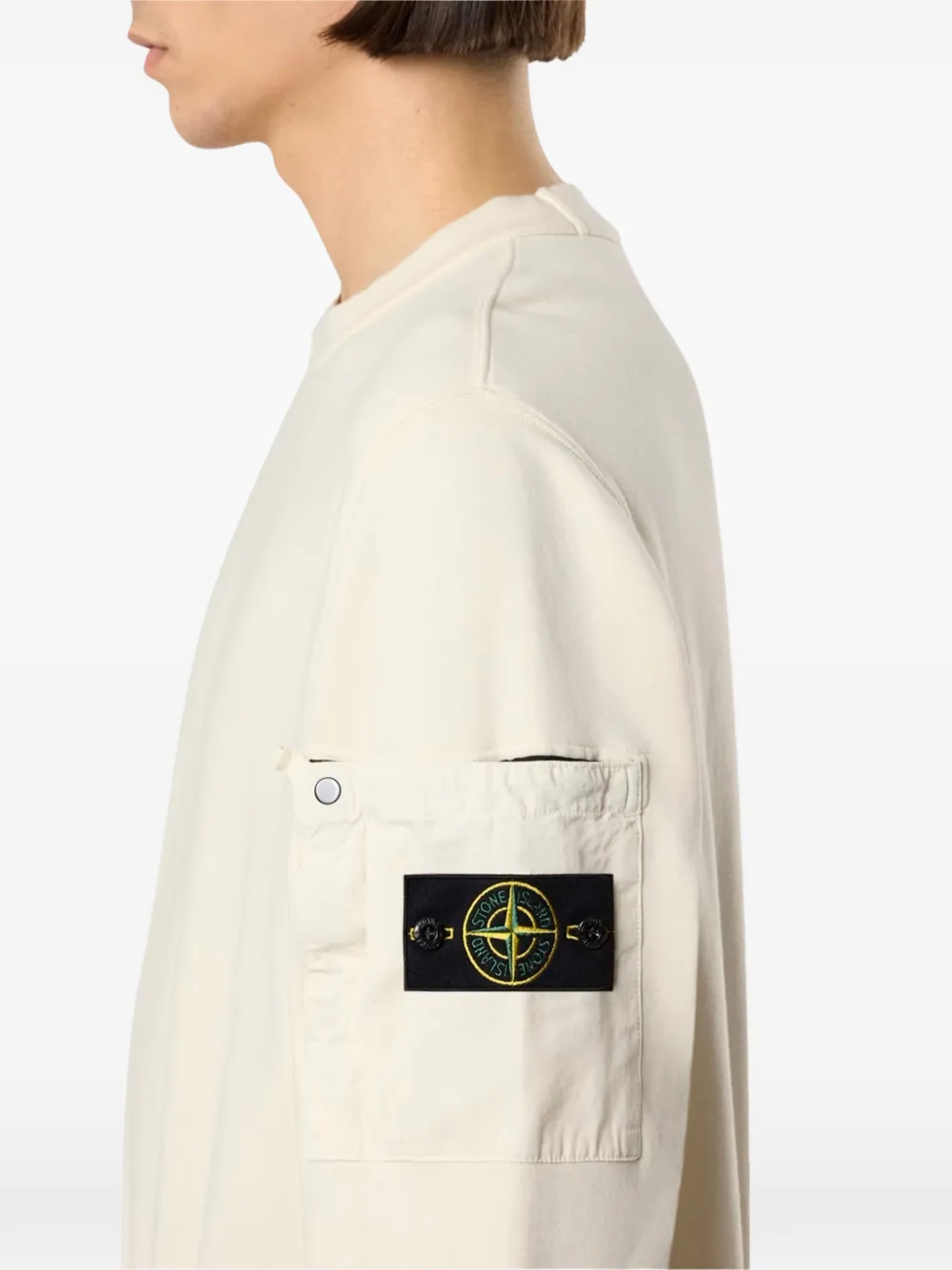 Stone Island Compass logo-patch sweater | Sweatshirts | Image 2