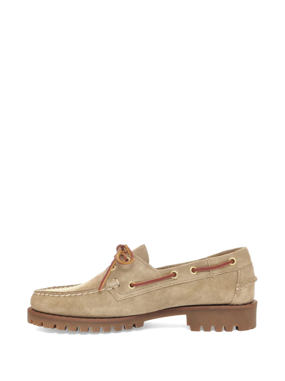 Sebago Ranger suède bootschoenen met logopatch Beige