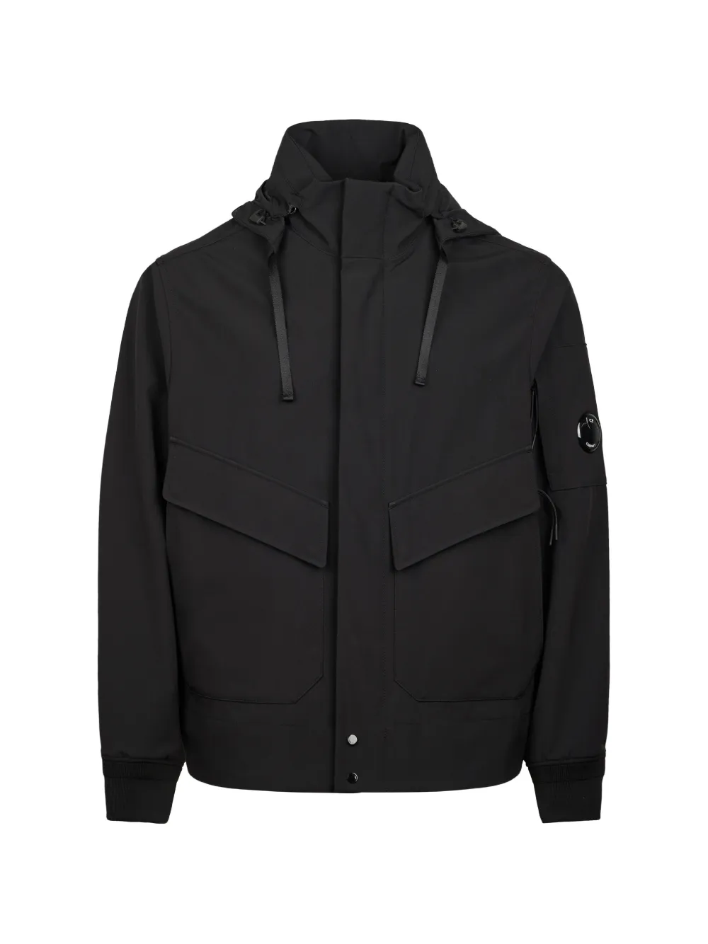 C.P. Company black hooded jacket - Nero